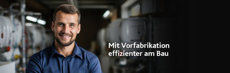 Vorfabrikation Vorwandsysteme