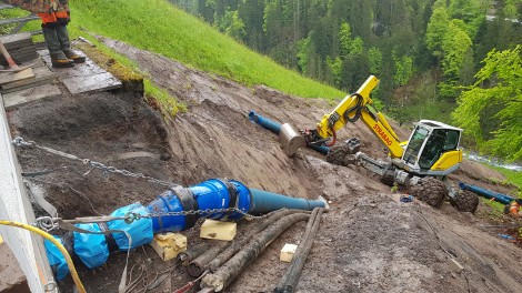 Tubazione dell'acqua antincendio per Küssnacht am Rigi